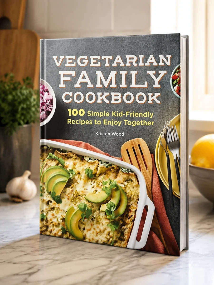 Vegetarian Family Cookbook: 100 Simple Kid-Friendly Recipes to Enjoy Together