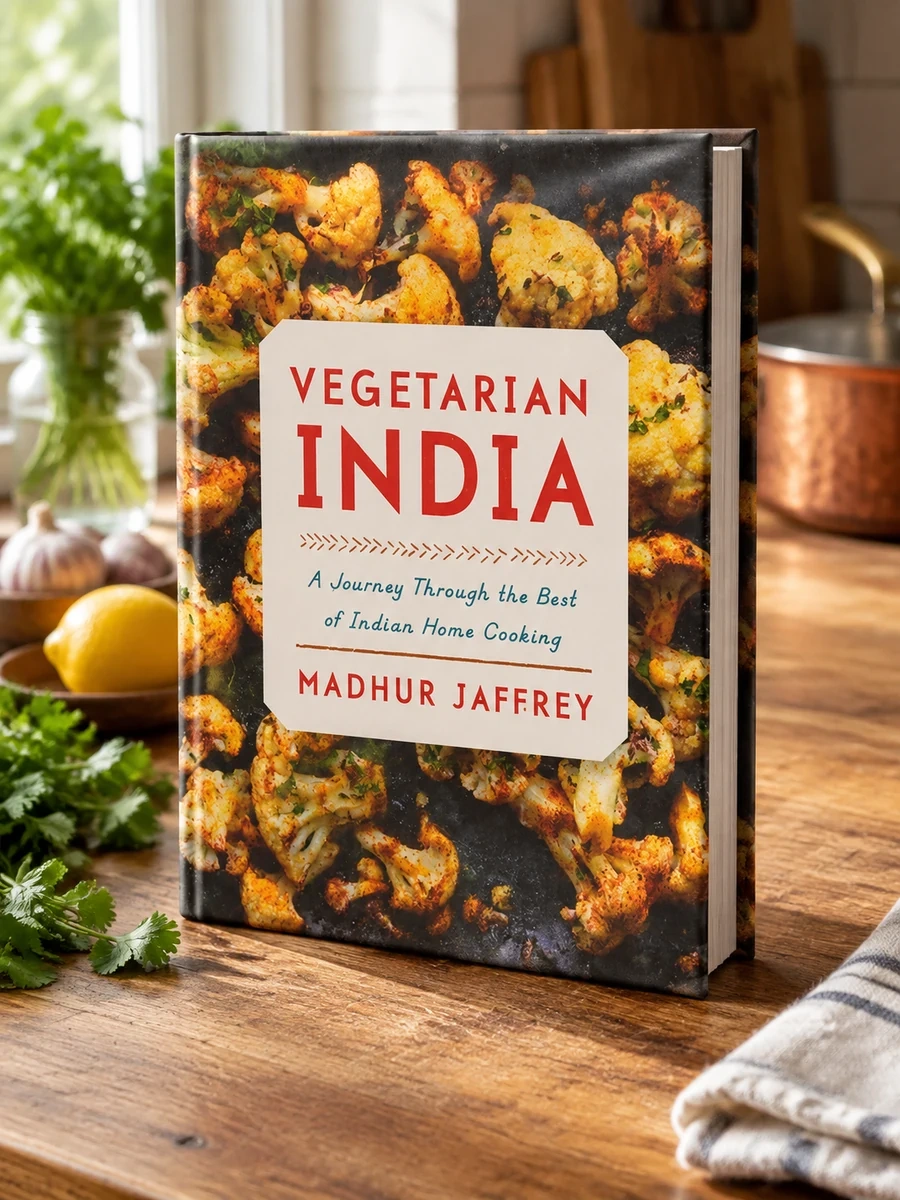 Vegetarian India: A Journey Through the Best of Indian Home Cooking: A Cookbook