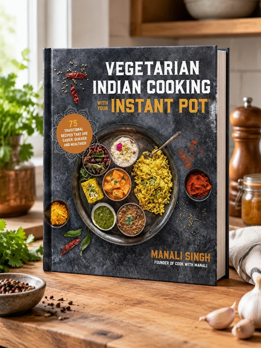 Vegetarian Indian Cooking with Your Instant Pot: 75 Traditional Recipes That Are Easier, Quicker and Healthier