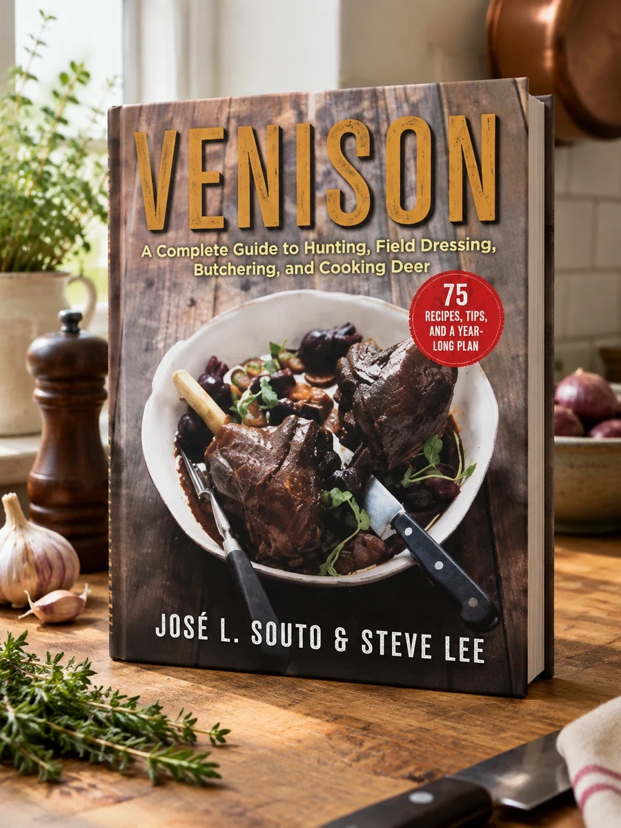 Venison: A Complete Guide to Hunting, Field Dressing and Butchering, and Cooking Deer
