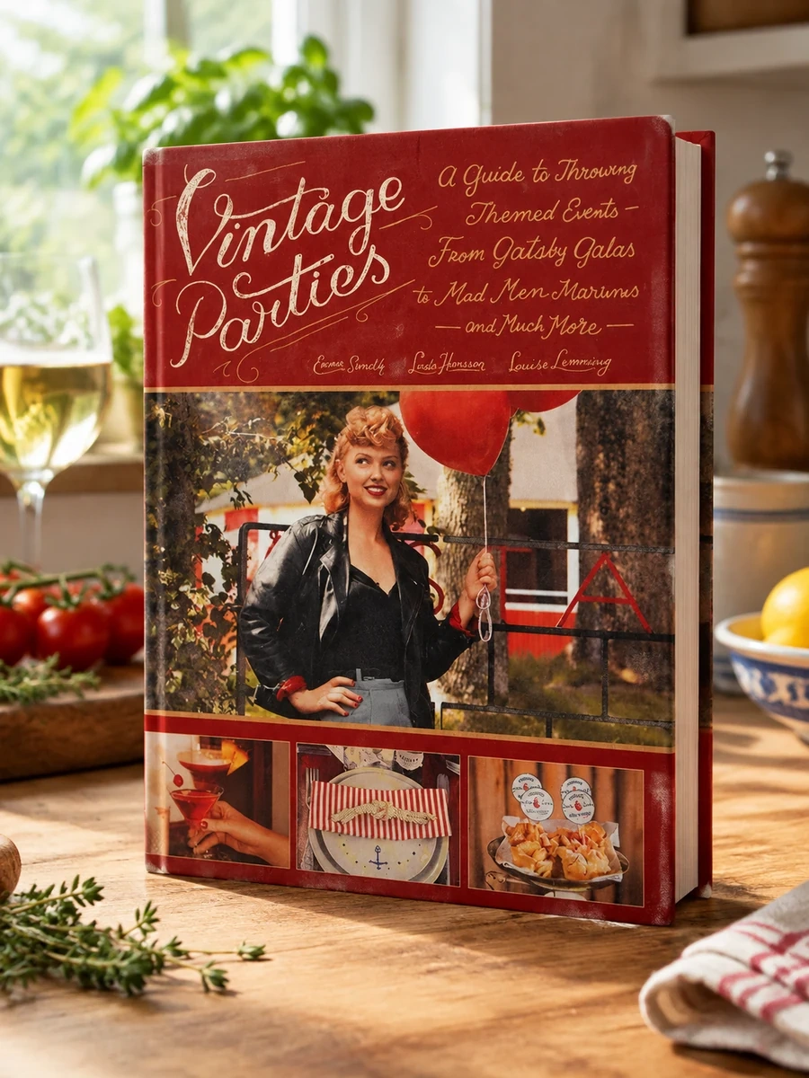 Vintage Parties: A Guide to Throwing Themed Events?from Gatsby Galas to Mad Men Martinis and Much More
