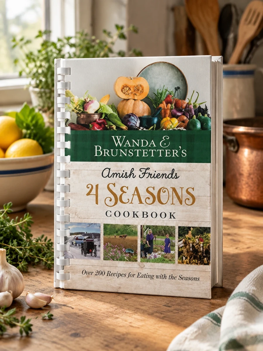 Wanda E. Brunstetter's Amish Friends 4 Seasons Cookbook: 290 Fresh Recipes for Eating with the Seasons