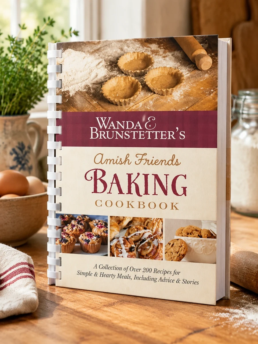 Wanda E. Brunstetter's Amish Friends Baking Cookbook: Nearly 200 Delightful Baked Goods Recipes from Amish Kitchens