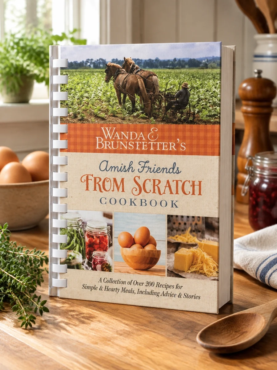 Wanda E. Brunstetter's Amish Friends from Scratch Cookbook: A Collection of Over 270 Recipes for Simple Hearty Meals and More