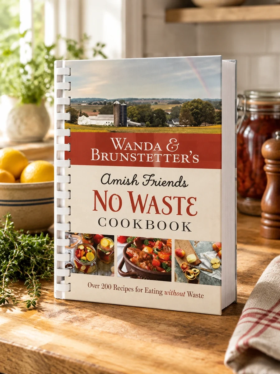 Wanda E. Brunstetter's Amish Friends No Waste Cookbook: More Than 270 Recipes Help Stretch a Food Budget