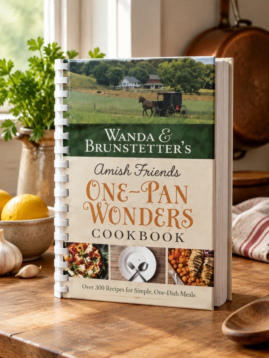 Wanda E. Brunstetter's Amish Friends One-Pan Wonders Cookbook: Over 200 Recipes for Simplifying Mealtime
