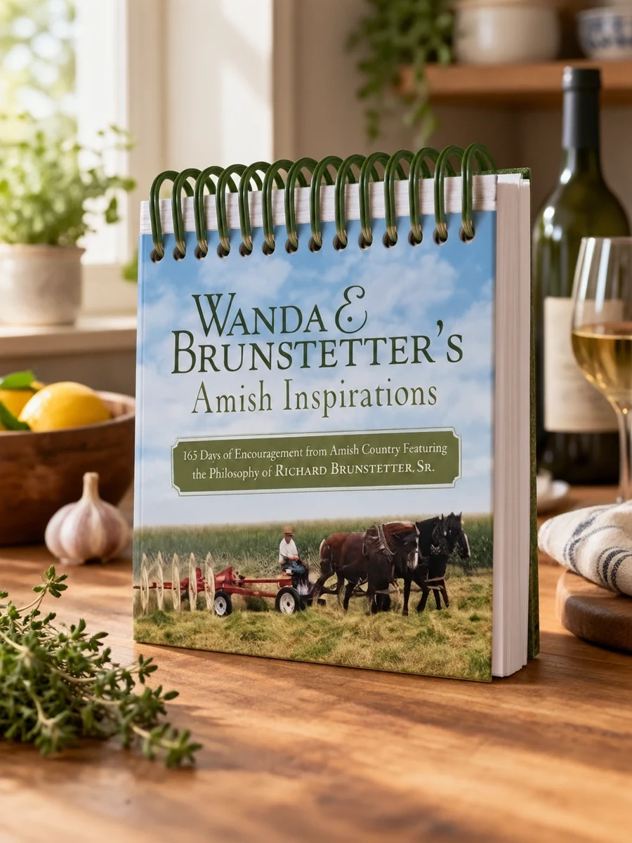 Wanda E. Brunstetter's Amish Inspirations: 365 Days of Encouragement from Amish Country Featuring the Photography of Richard Brunstetter Sr.