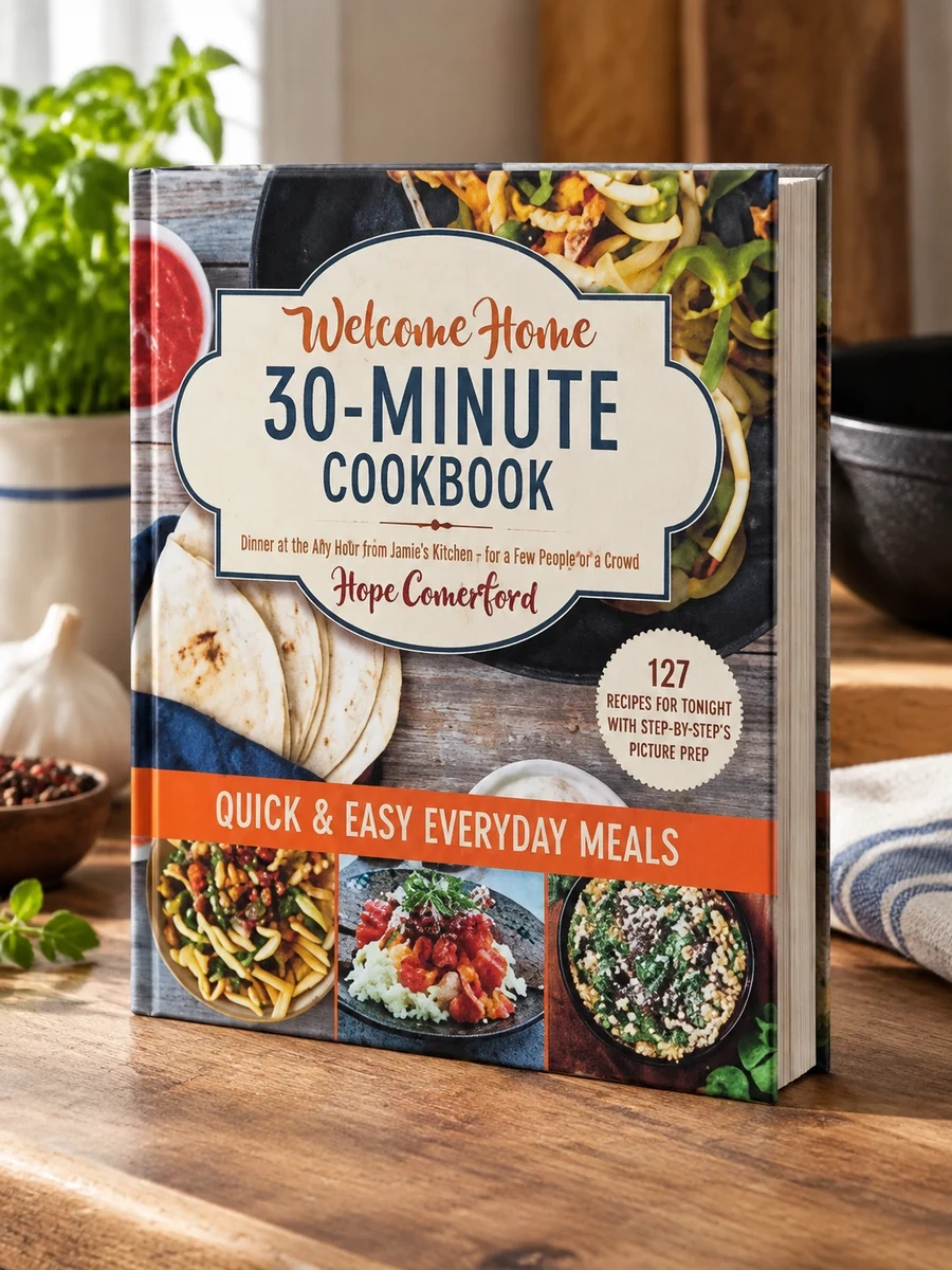 Cover of Welcome Home 30-Minute Cookbook: Quick & Easy Everyday Meals