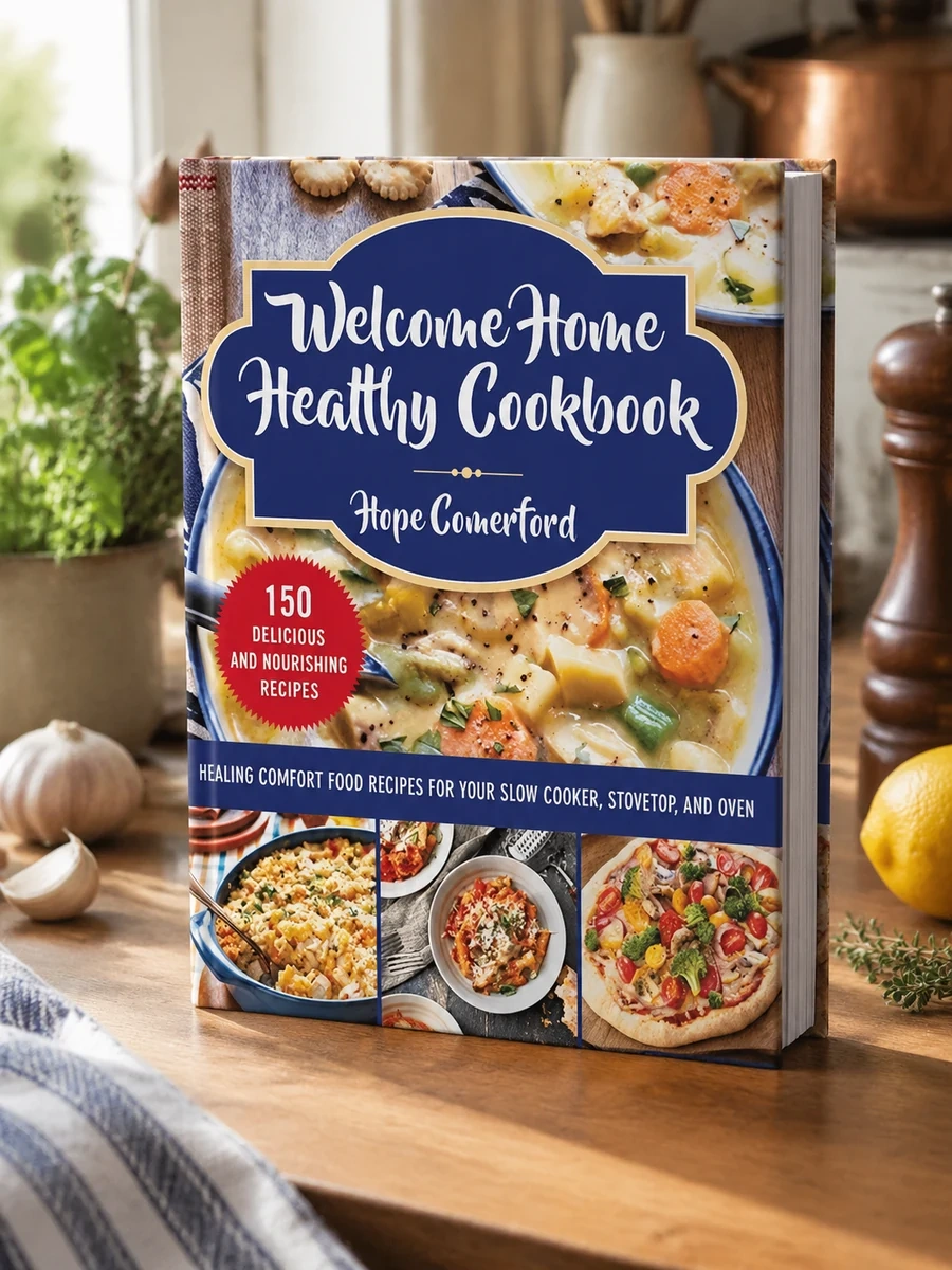 Welcome Home Healthy Cookbook: Healing Comfort Food Recipes for Your Slow Cooker, Stovetop, and Oven