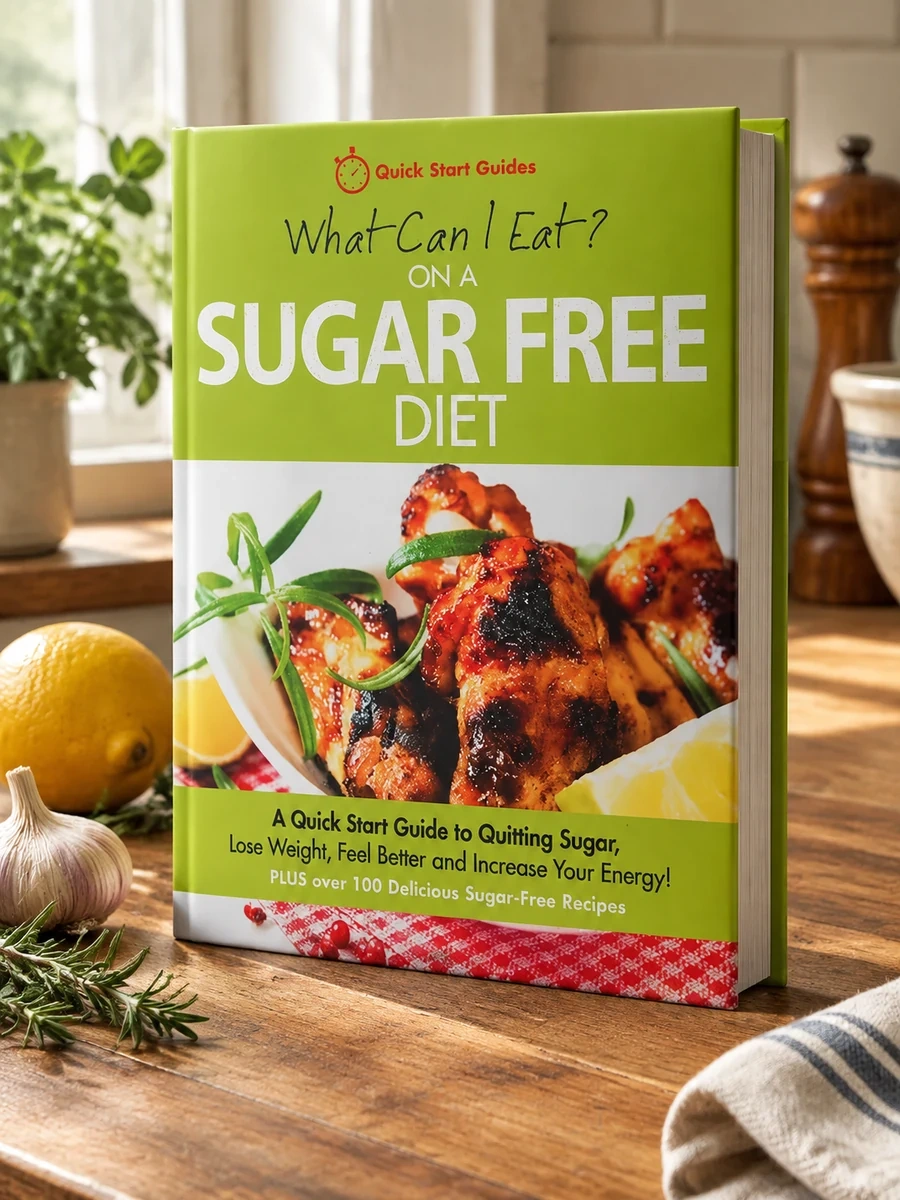 What Can I Eat On A Sugar Free Diet?: A Quick Start Guide To Quitting Sugar. Lose Weight, Feel Great and Increase Your Energy! PLUS over 100 Delicious