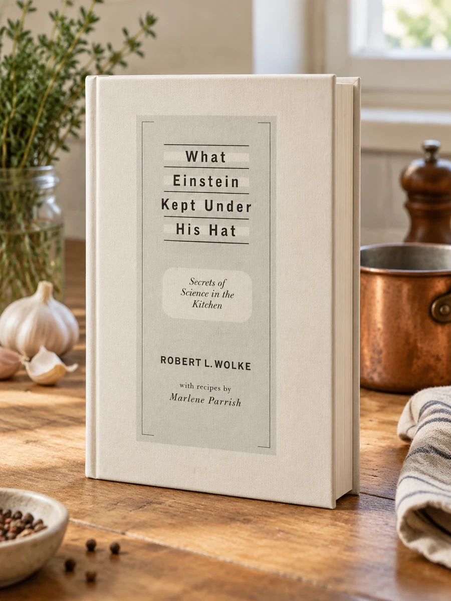 Cover of What Einstein Kept Under His Hat: Secrets of Science in the Kitchen