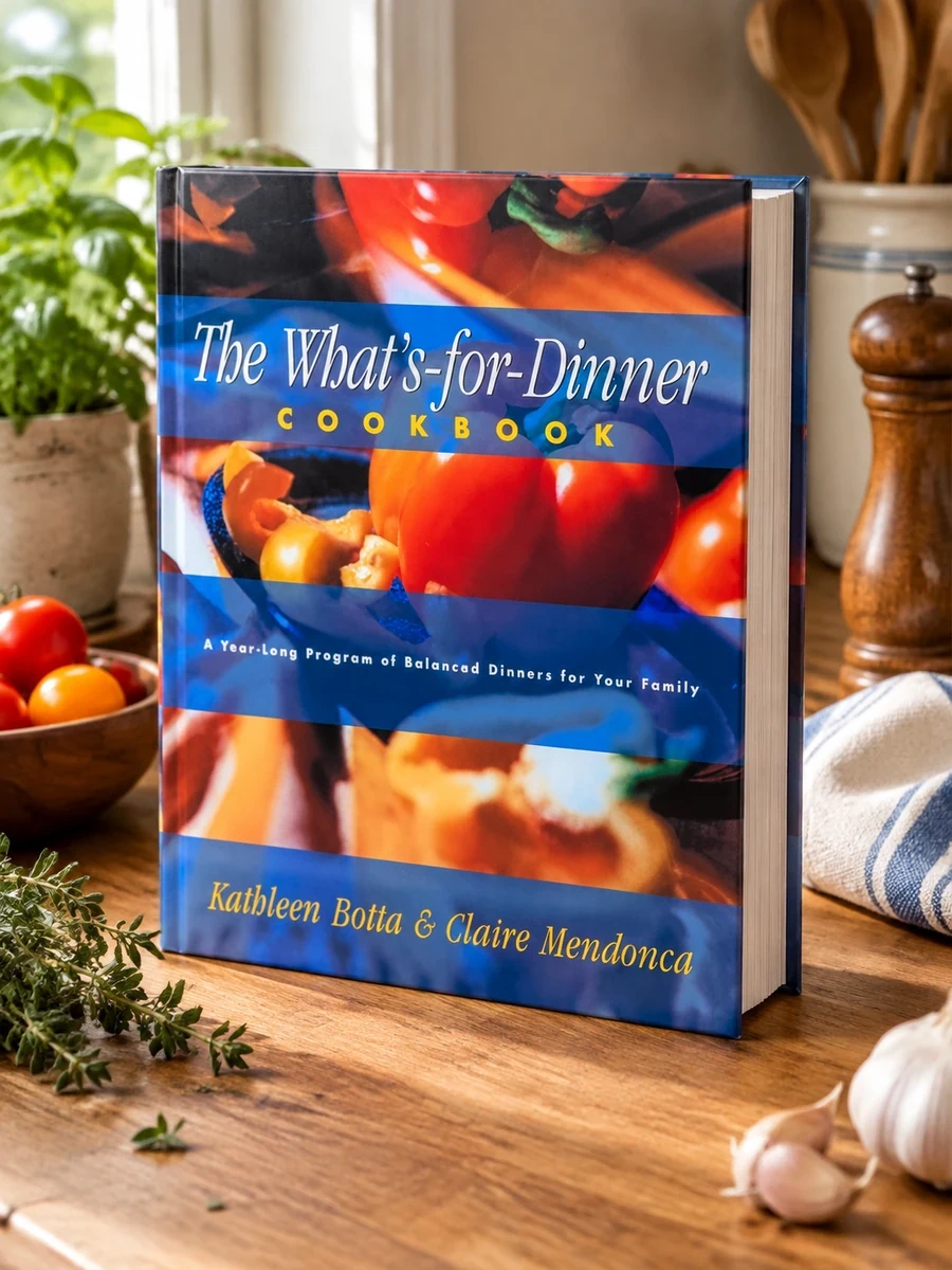 What's-For-Dinner Cookbook: A Year-Long Program of Balanced Dinners for Your Family