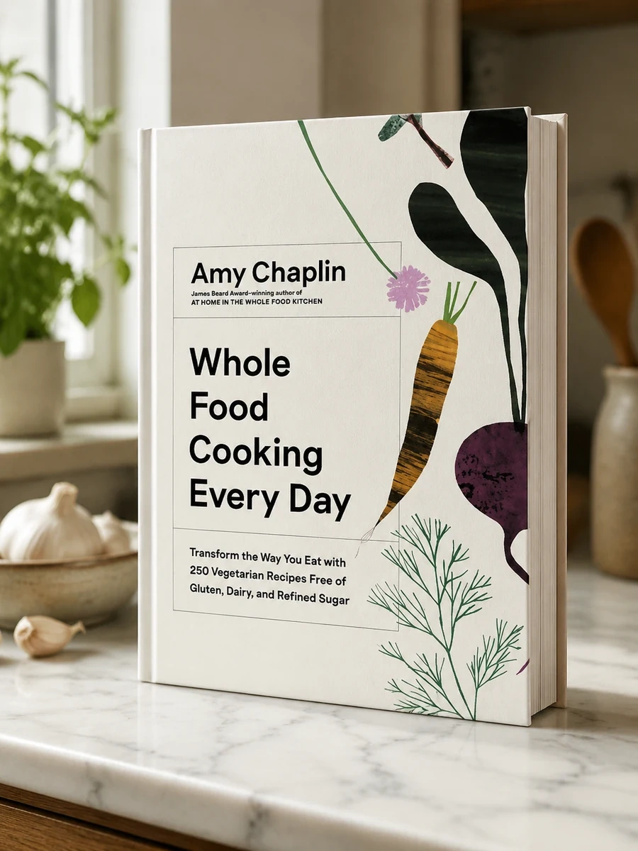 Whole Food Cooking Every Day: Transform the Way You Eat with 250 Vegetarian Recipes Free of Gluten, Dairy, and Refined Sugar