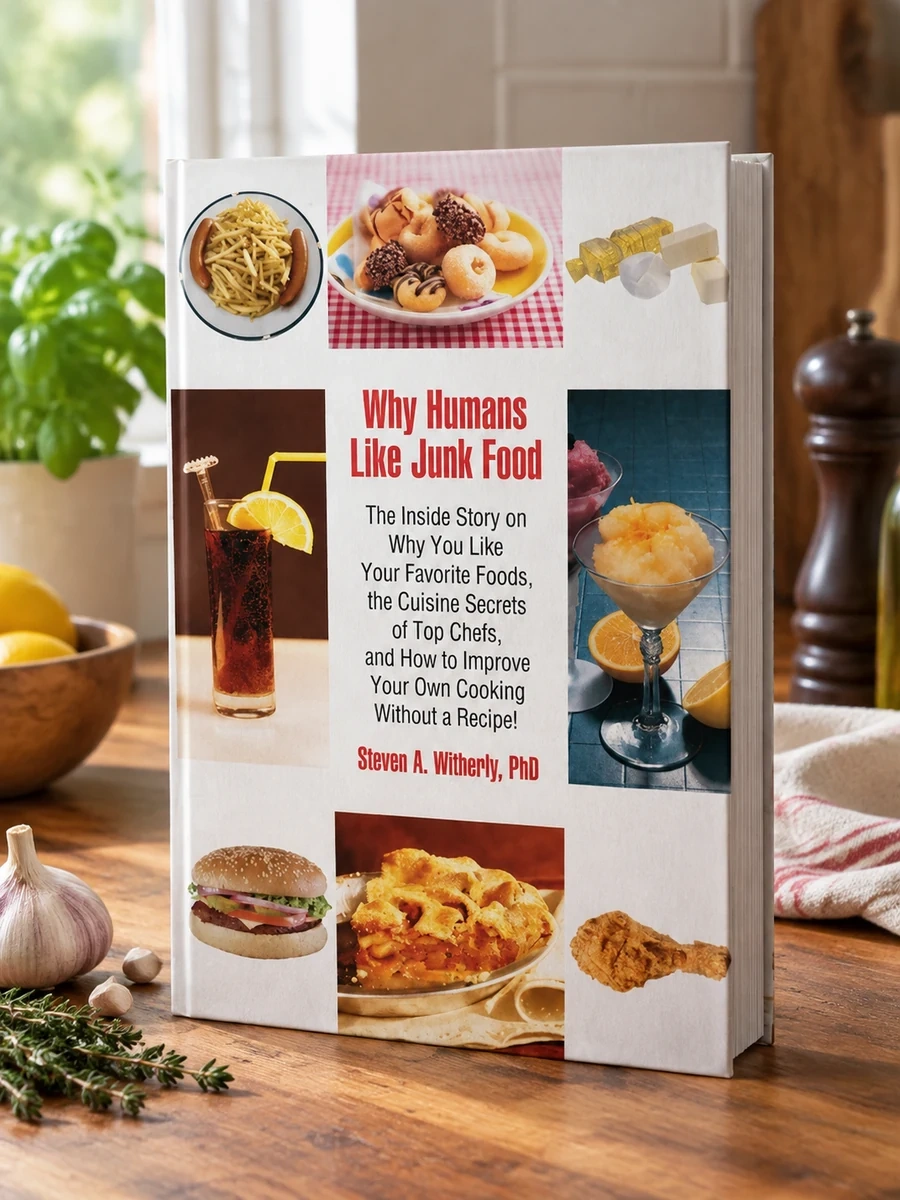 Why Humans Like Junk Food: The Inside Story on Why You Like Your Favorite Foods, the Cuisine Secrets of Top Chefs, and How to Improve Your Own Co