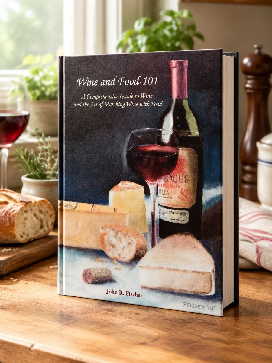 Cover of Wine and Food-101: A Comprehensive Guide to Wine and the Art of Matching Wine with Food