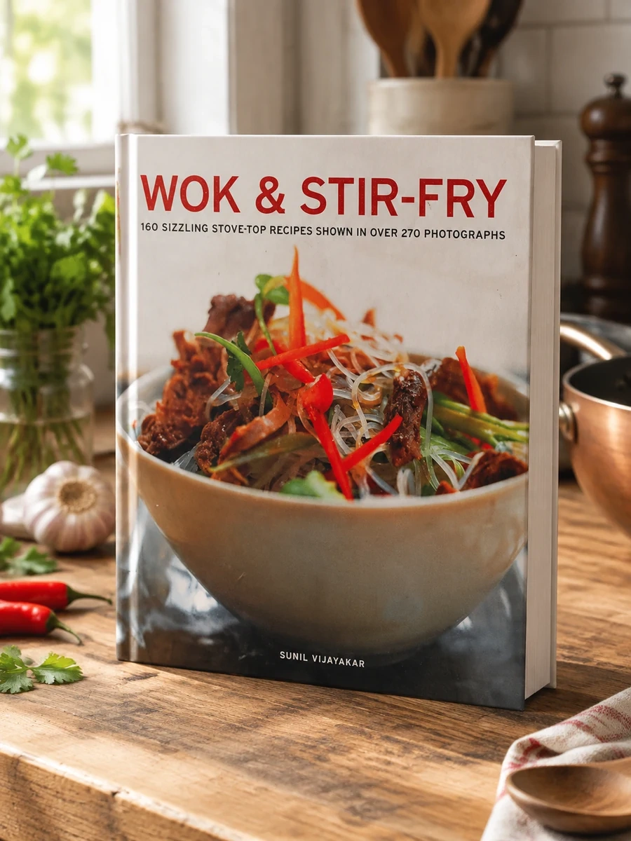 Wok & Stir Fry: 160 Sizzling Stove-Top Recipes Shown in Over 270 Photographs