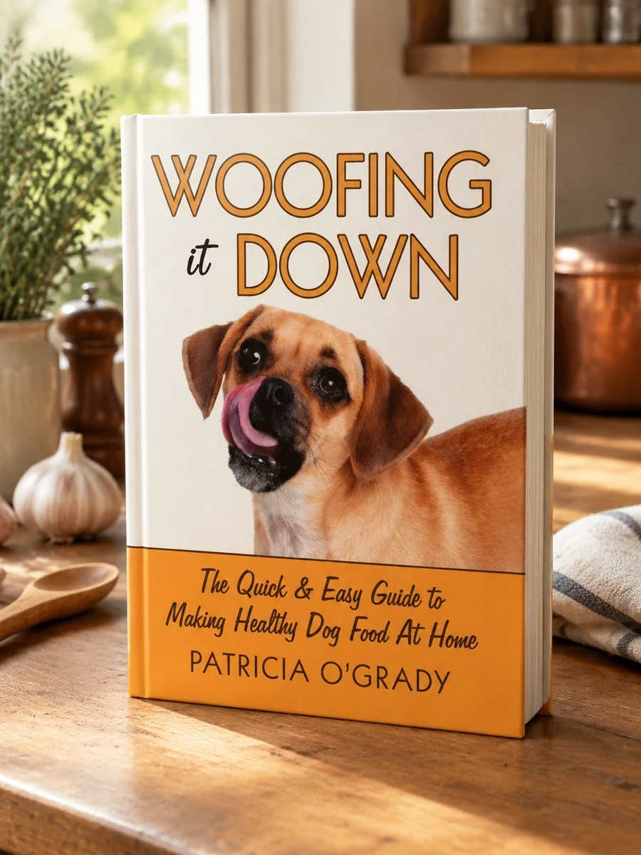 Cover of Woofing It Down: The Quick & Easy Guide to Making Healthy Dog Food at Home