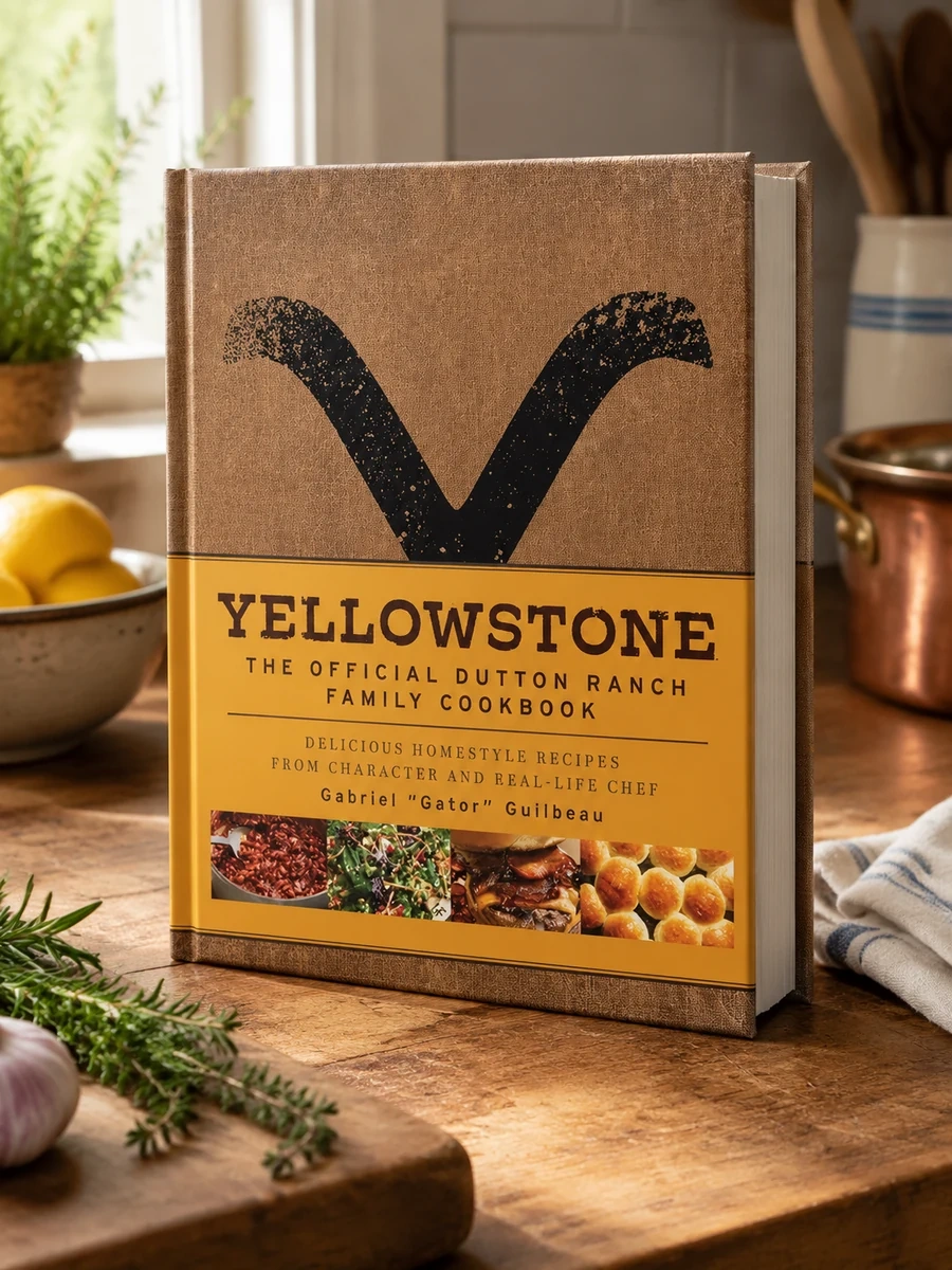 Yellowstone: The Official Dutton Ranch Family Cookbook: Delicious Homestyle Recipes from Character and Real-Life Chef Gabriel Gator Guilbeau