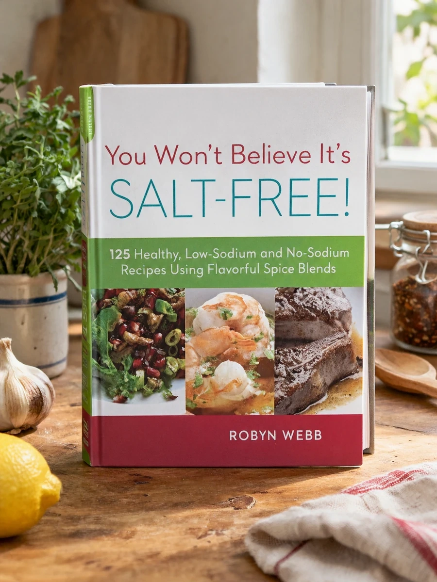 Cover of You Won't Believe It's Salt-Free: 125 Healthy Low-Sodium and No-Sodium Recipes Using Flavorful Spice Blends