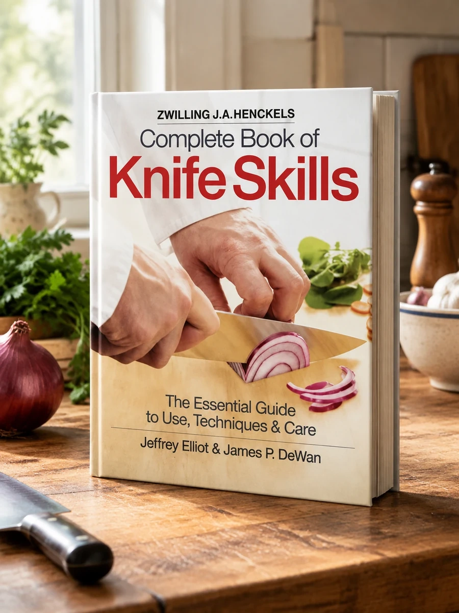 Zwilling J.A. Henckels Complete Book of Knife Skills: The Essential Guide to Use, Techniques & Care
